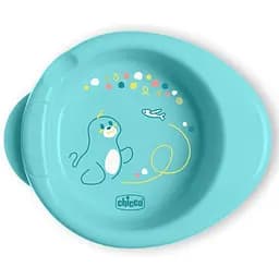 Термостійка тарілка Chicco Warmy Plate 6м+ блакитна (16000.25)