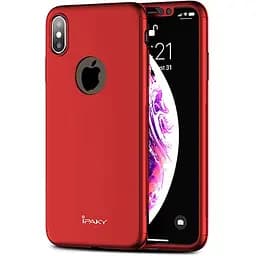 Чохол-накладка iPaky 360° PC Full Protection PC Case Apple iPhone X/XS Red