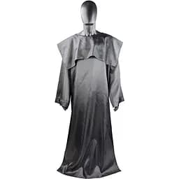 Балахон черный атласный