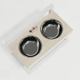 Hollky Flex S — миски на регульованій підставці для маленьких собак (2 × 0.450 л) - мініатюра 9