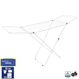 Сушарка для білизни підлогова Casa Si Kolibri 18m White (CS42191C06D) - мініатюра 1