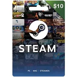 Steam Wallet Gift Cards $10 (Регіон Україна)