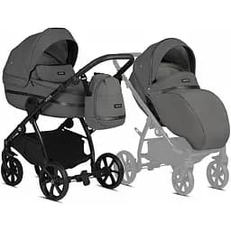 Універсальна коляска 2 в 1 Tutis Uno3 plus, сіра (1072145)