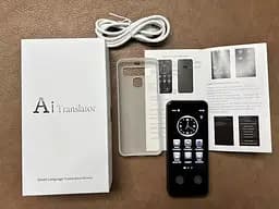 Голосовий електронний перекладач AI Translator F13b Wi-Fi (140 мов) - мініатюра 4
