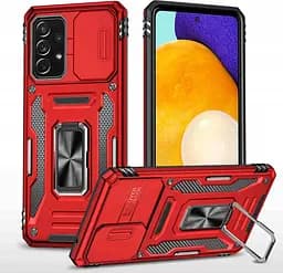 Ударопрочный чехол Camshield Army Ring для Samsung Galaxy A73 5G Красный / Red