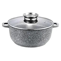 Кастрюля Gusto GT-2604-22 покрытие Ceramic Snow 22 x 10 cм 3.2 л (146311)