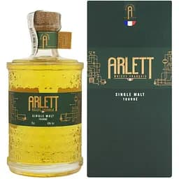 Віскі Arlett Single Malt Tourbe 43% 0.7 л в подарунковій упаковці