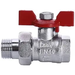 Кран кульовий прямий з американкою Arco 1/2″ Turia 0117208