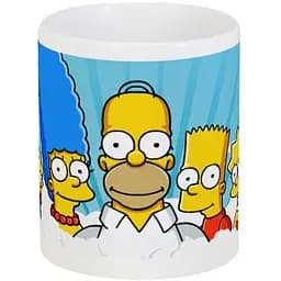 Кухоль GeekLand Сімпсони The Simpsons сімейне фото CP 03.144 330 мл білий