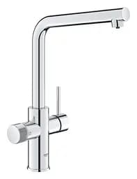 Смеситель для кухни с подключением питьевой воды Grohe Blue Pure Minta 30588000 Хром