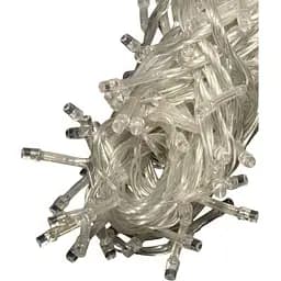 Светодиодная гирлянда No Brand 160 LED классическая 5 мм 8.5 м с прозрачной проволокой и синим светом (1120-02)