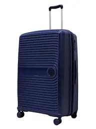 Валіза велика L поліпропілен Airtex 223 78×55×30см 99л Темно-синій - мініатюра 2
