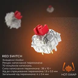 Клавіатура GamePro Genesis Silverlight MK116 Grey [140409] - мініатюра 8