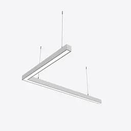 Кутовий світлодіодний світильник X-LED 80ВТ (800*800*43) LSNA-80