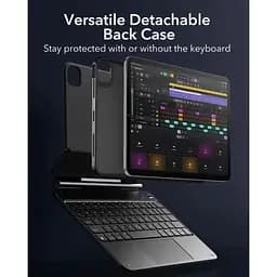 Чохол-клавіатура ESR Rebound Magnetic Keyboard Case 360 ​​US Layout-Black для iPad Air 11" (2024) | iPad Pro 11" M1 | M2 Chip (2021 | 2022) | iPad Air 10.9" 4 | 5 M1 (2020 | 2022) (6B0140901) - мініатюра 3