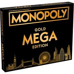 Настільна гра Winning Moves Monopoly Mega Gold UK