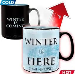 Чашка хамелеон AbyStyle GAME OF THRONES Winter Is Here (Гра Престолів) 460 мл