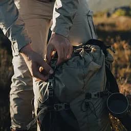 Рюкзак туристичний Naturehike NH70B070-B, 70 л + 5 л, світло-коричневий - мініатюра 7