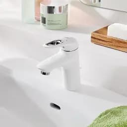 Змішувач для умивальника Grohe EuroStyle S-size одноважільний Білий 30412 - мініатюра 5