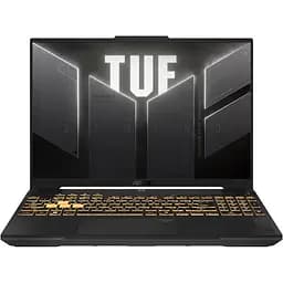 Ноутбук Ігровий ASUS TUF F16 FX607VJ Intel Core 5 210H 1 16 FHD+ 144 Гц, 16ГБ DDR4, 1ТБ SSD, NVIDIA GeForce RTX 3050 6ГБ, DLSS 3. 0, Чорний/Сірий