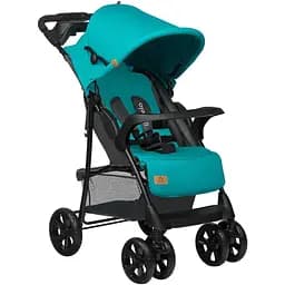 Коляска прогулочная Lionelo Emma Plus Vivid Turquoise, бирюзова (LO-EMMA PLUS VIVID TURQUOISE)