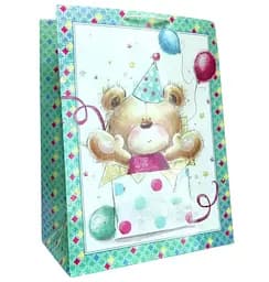 Набор подарочных пакетов Набор, 29.5x40x20 см, 6 шт. в упаковке, 9999-5