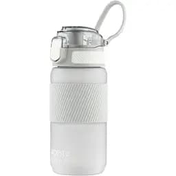 Пляшка для води Ardesto Spring 600 мл пластикова сіра (AR2260SG)