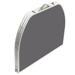 Стіл Bo-Camp Case Model Oval 150x80 cm Grey (1404399) - мініатюра 3