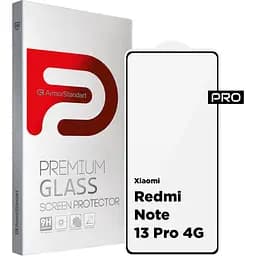 Защитное стекло ArmorStandart Pro Full Glass для Redmi Note 13 Pro 4G/ Poco M6 Pro 4G/ Note 14S Black (ARM73387) [125419]