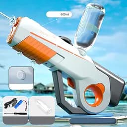 Водяний автомат DK Water Gun 8002C White/Orange [138754] - мініатюра 4