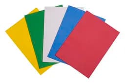 Фоамиран цветной KIDS Line, 2 мм, А4, 5 листов в упаковке (в ассортименте)