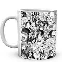 Кружка GeekLand Ahegao Ахегао anime A 02.11 330 мл белая