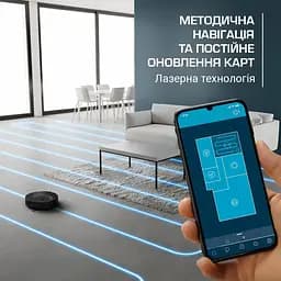 Робот-пилосос Rowenta X-Plorer Serie 65 автон. робота до 168 хв чорний - мініатюра 4