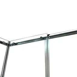 Душова кабіна без піддону Koer SR SC03-90x90x200-TR-01 прозоре скло Easy Clean 6 мм, хром KR5356, Універсальна, прозорий, хром - мініатюра 3