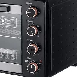 Духовка Interlux ILEO-0062BG 62 л,конвекція, чорна - мініатюра 3