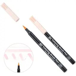 Маркер-кисть акварельная KOI Бледо-оранжевый (7) Sakura