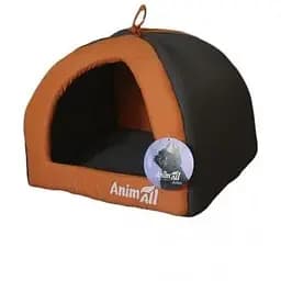Будиночок AnimAll Wendy S для собак помаранчевий 38×38×29 см