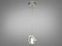 Потолочная люстра LED Diasha 3004/1HR G4, 20W, регулируемая высота, стекло, металл, современный стиль для кафе