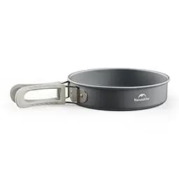 Сковорідка зі складаною ручкою Naturehike CNK2450CF010, 17,5 см, алюміній