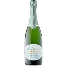 Вино ігристе Castell d’Or Cava Brut Organic біле брют 0.75 л