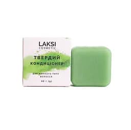 Твердий кондиціонер для жирного типу волосся LAKSI cosmetic 60 г