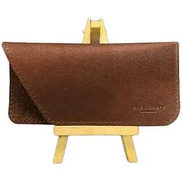 Кожаный чехол для очков BlankNot Краст Светло-коричневый