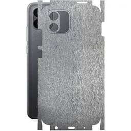 Захисна плівка StatusSKIN для Xiaomi Redmi A1 Корпус Вініл Метал срібло - мініатюра 1