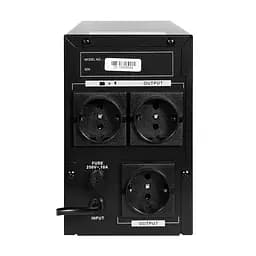 Джерело безперебійного живлення KRF-1500VA/900W(LCD) UPS Kraft (42-00003) - мініатюра 5