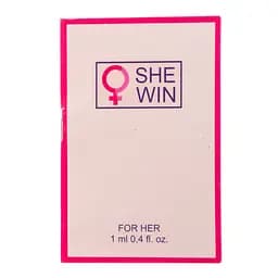 Духи с феромонами женские She Win, 1 ml (roll-on)
