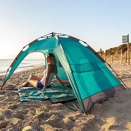 Намет Uquip Buzzy UV 50+ Blue/Grey (241002) - мініатюра 9