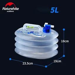 Каністра для води складана Naturehike LDPE4 NH14S002-T 5 л - мініатюра 5