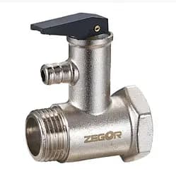 Предохранительный клапан для бойлера ZEGOR 1/2" с ручкой 30412