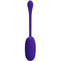 Виброяйцо Pretty Love Kirk Super Soft Silicone 19.7 см (синий)