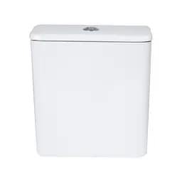 Унітаз-компакт Qtap Presto Quadro безободковий з сидінням Soft-close QT24221215AW, Білий - мініатюра 11